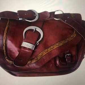 Dior Gaucho Saddle Bag